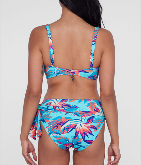 Sash Fold-Over Bikini Bottom