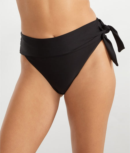 Sash Fold-Over Bikini Bottom