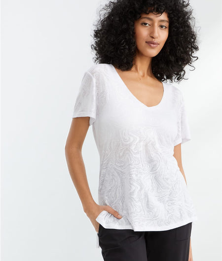 Activewear Everywhere Burnout T-Shirt