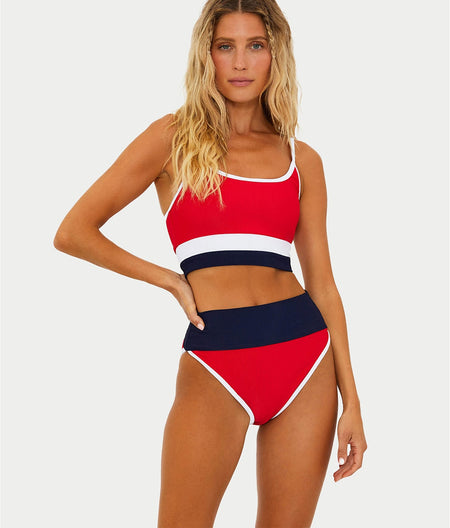 Emmy High-Waist Bikini Bottom