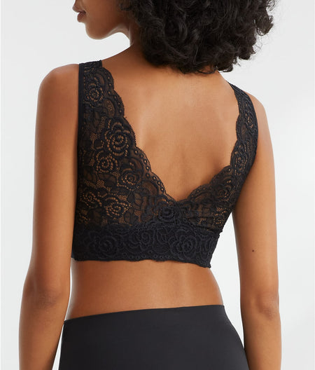 Soft V-Lace Reversible Bralette