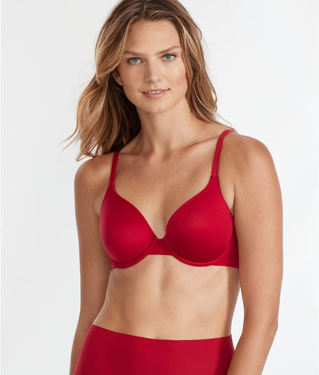 Future Foundations T-Shirt Bra: Haute Red