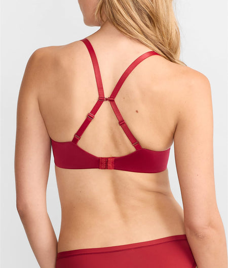 Future Foundations Wire-Free Plunge T-Shirt Bra