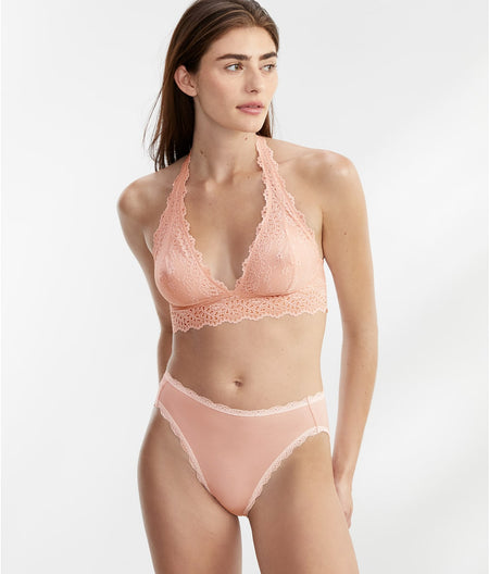 Inspired Eyelet Hi-Cut Brief