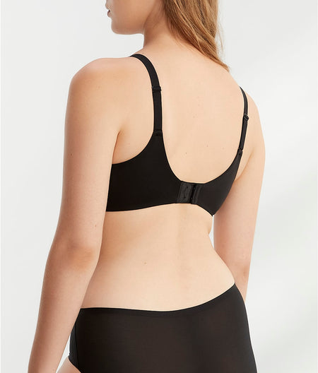 Norah Seamless Comfort Bra: Black