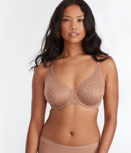 Norah Seamless Comfort Bra: Coffee Latte