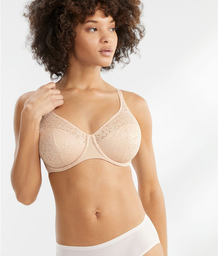 Norah Seamless Comfort Bra: Nude Blush