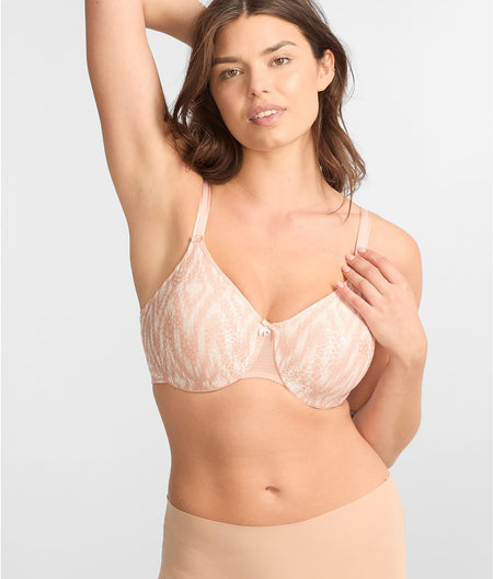 C Magnifique Minimizer Bra: Ikat Print