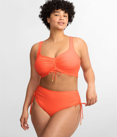 Elevate Rib Solid Underwire Bikini Top