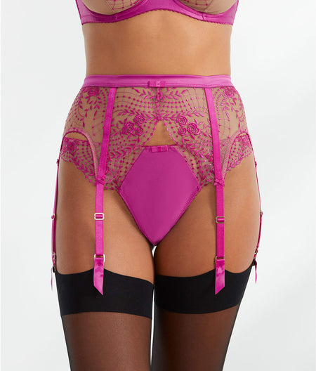 Julie's Roses Garter Belt