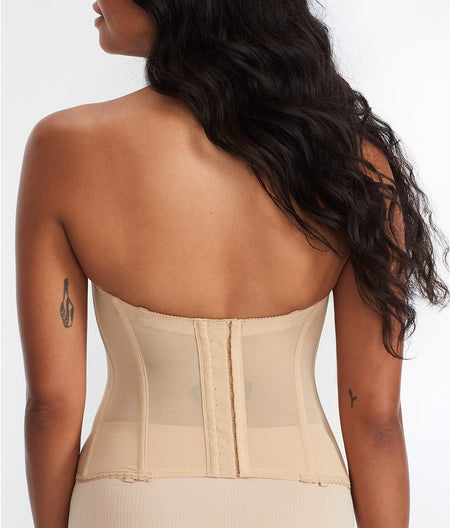 Brianna Strapless Low Back Corset