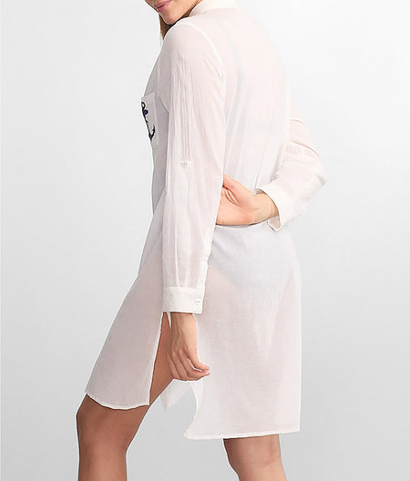 Button-Down Cover-Up