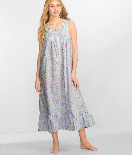 Cotton Lawn Ballet Woven Nightgown