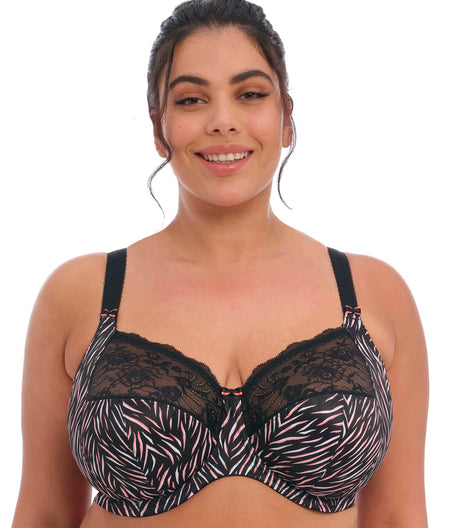 Morgan Side Support Bra: Serengeti