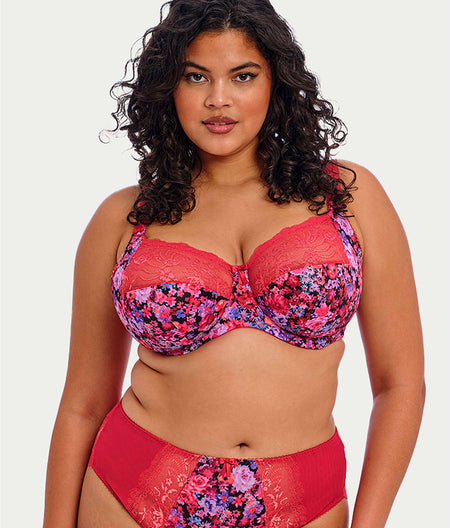 Morgan Side Support Bra: Sunset Meadow