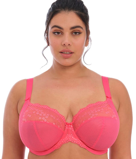 Charley Side Support Plunge Bra : Honeysuckle