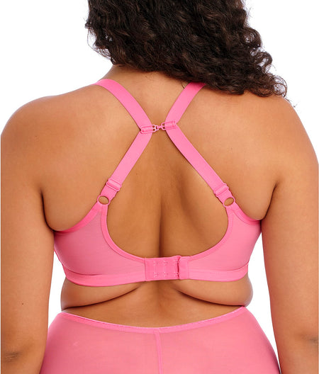 Matilda Side Support Plunge Bra: Wild Cherry