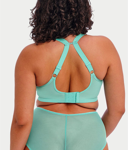 Matilda Side Support Plunge Bra: Jade