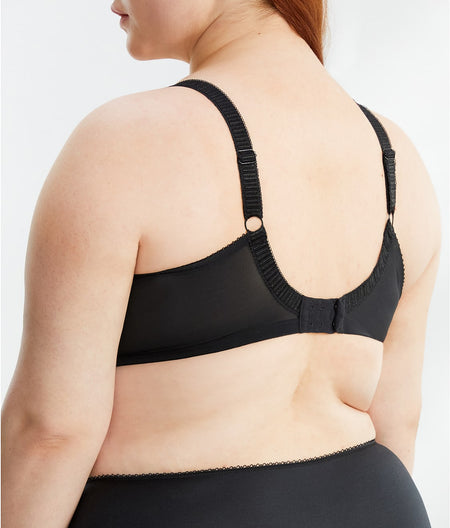 Cate Side Support Bra: Black