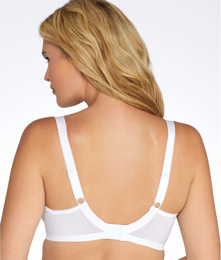 Cate Side Support Bra: White