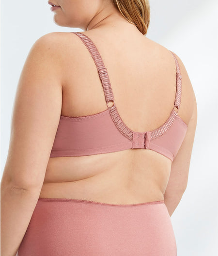 Cate Side Support Bra: Rosewood