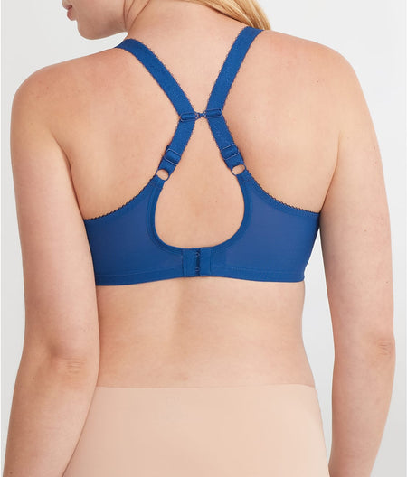 Charley Side Support Plunge Bra : Petrol