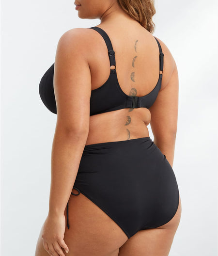 Plus Size Plain Sailing Adjustable Bikini Bottom