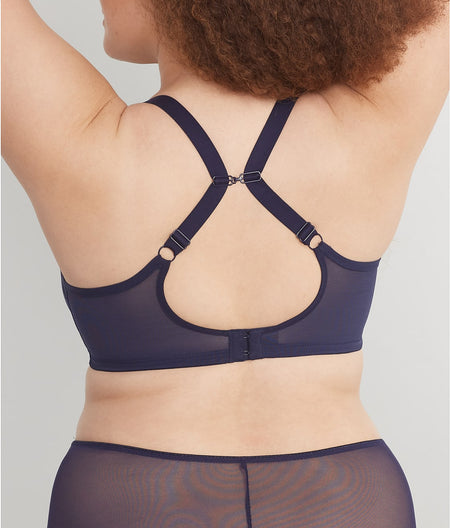 Matilda Side Support Plunge Bra: Siren Song