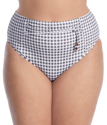 Plus Size Checkmate Full Bikini Bottom