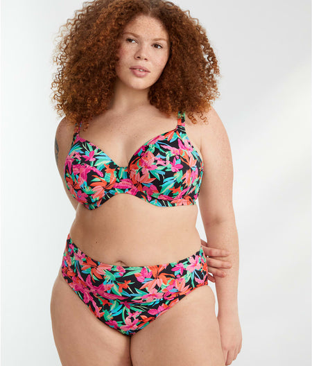 Plus Size Savaneta Mid-Rise Bikini Bottom