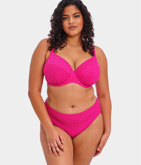 Plus Size Bazaruto Mid-Rise Bikini Bottom