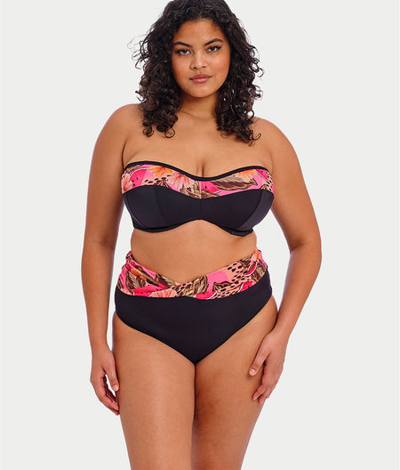 Plus Size Cabana Nights Twist Bikini Bottom