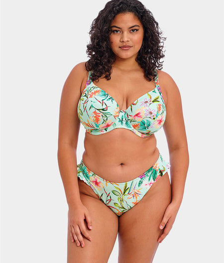 Plus Size Sunshine Cove Plunge Underwire Bikini Top