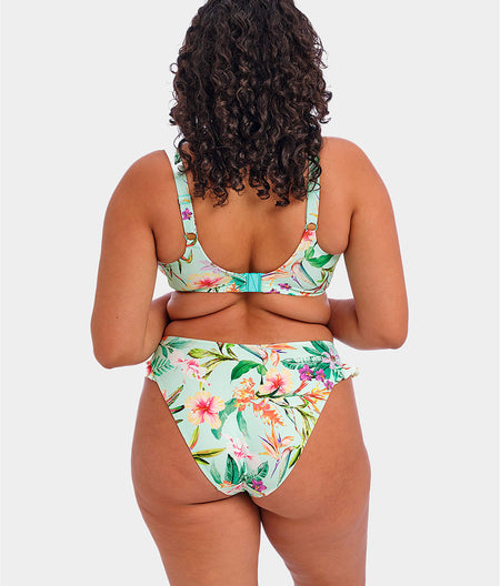 Plus Size Sunshine Cove Hi-Cut Bikini Bottom