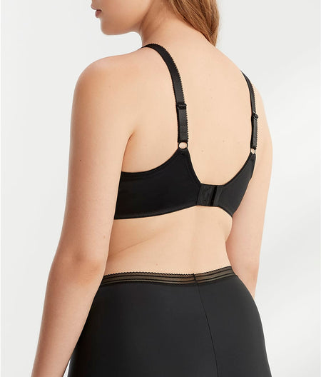 Fusion Side Support Bra: Black