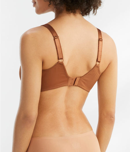 Fusion Side Support Bra: Cinnamon