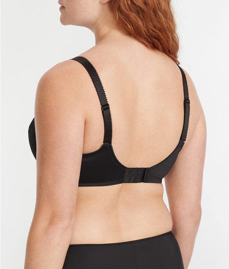 Envisage Side Support Bra: Black