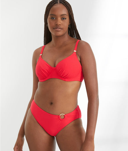 Almeria Watermelon Gather Full Cup Bikini Top