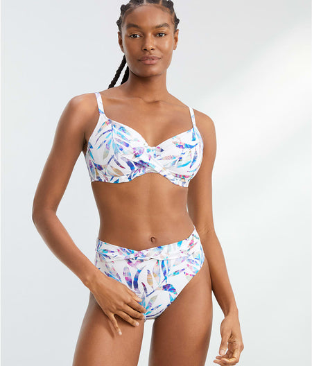 Calypso Harbor Wrap Full Cup Bikini Top