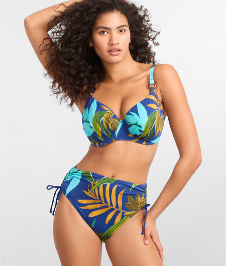 Pichola High-Waist Adjustable Bikini Bottom