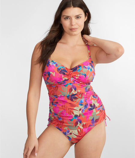 Playa Del Carmen Twist Underwire Tankini Top