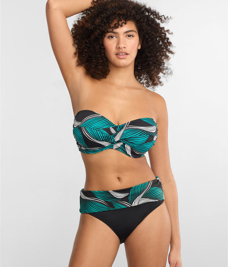 Saint Lucia Fold-Over Bikini Bottom