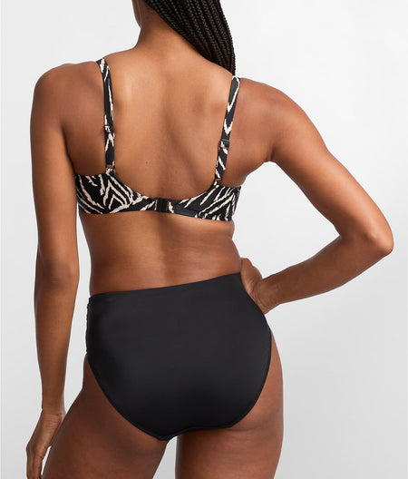 Silhouette Island Gathered Full Cup Bikini Top