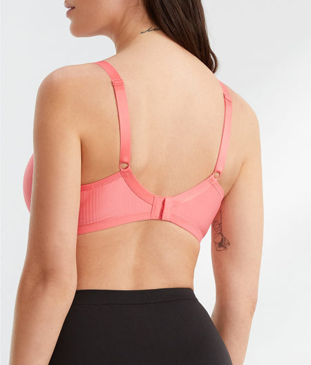 Idol Balcony T-Shirt Bra: Sunkissed Coral