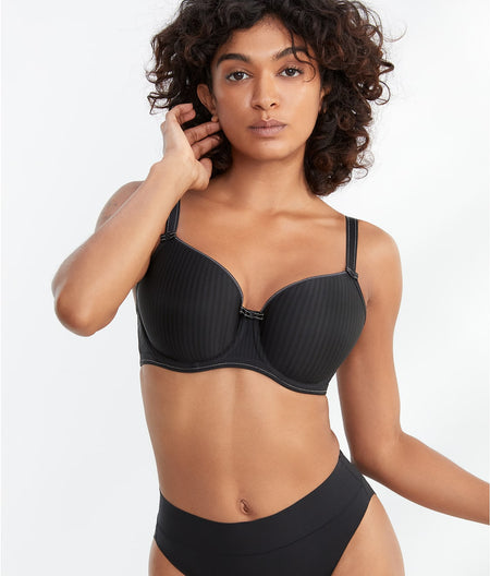 Idol Balcony T-Shirt Bra: Black