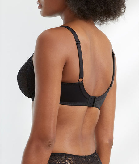 Starlight Side Support Bra: Black