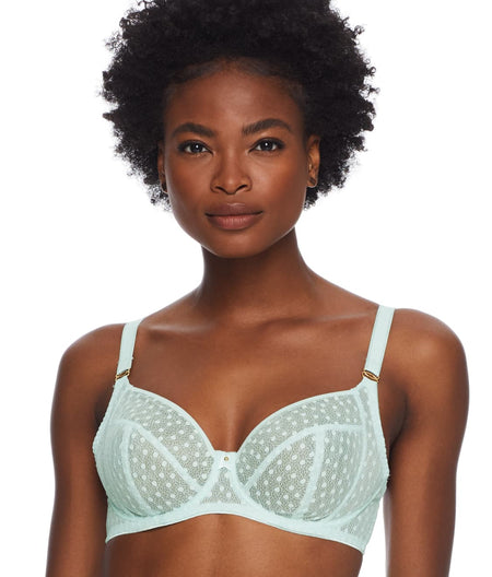 Starlight Side Support Bra: Purewater