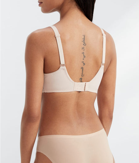 Offbeat Side Support Bra: Natural Beige