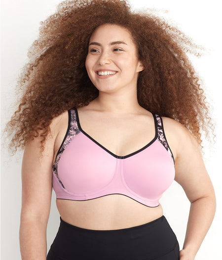 Sonic High Impact Underwire Sports Bra: Haze