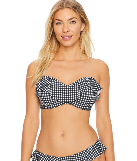 Check In Bandeau Bikini Top